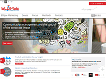 Tablet Screenshot of ellipse-marketing.com